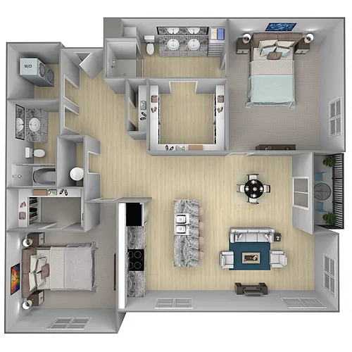 Floor plan Happy Hollow