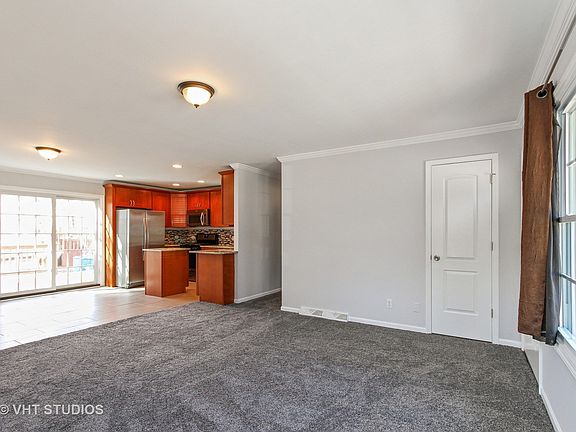Open Floor plan from the kitchen, dining and living room.