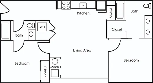 Floor plan B1