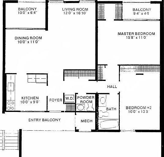 Condo layout (flipped horizontally)