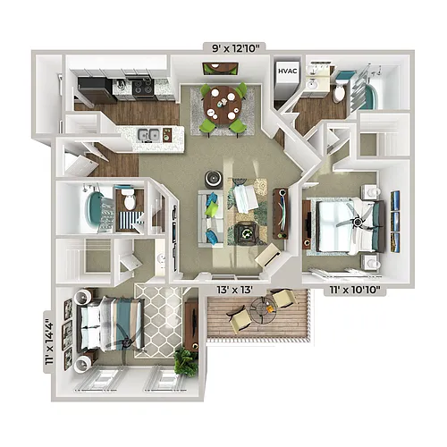 Floor plan Derby