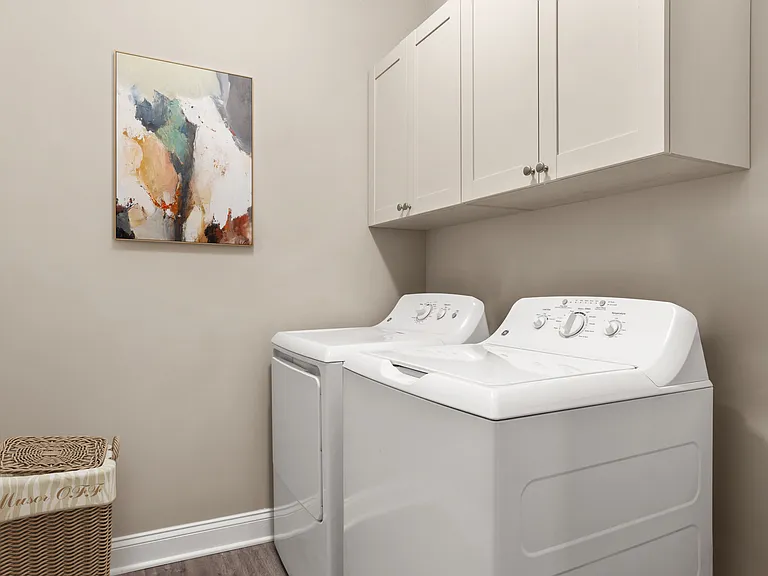 Skip the laundromat 
 wash at home.