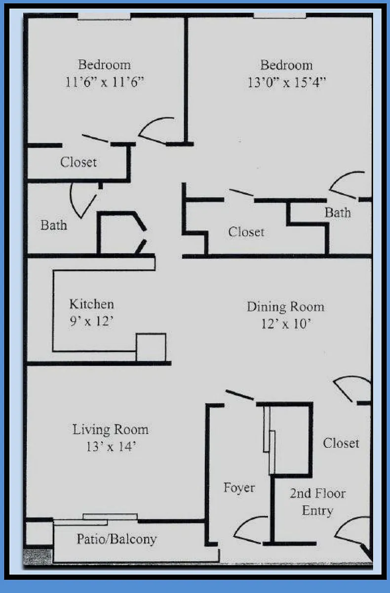 Floor plan Royale Suites