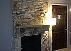 living room fireplace