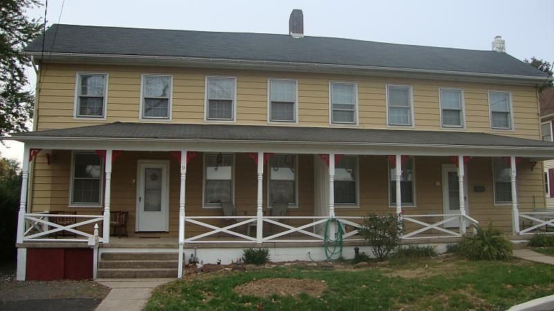 Front of home, with large open porch