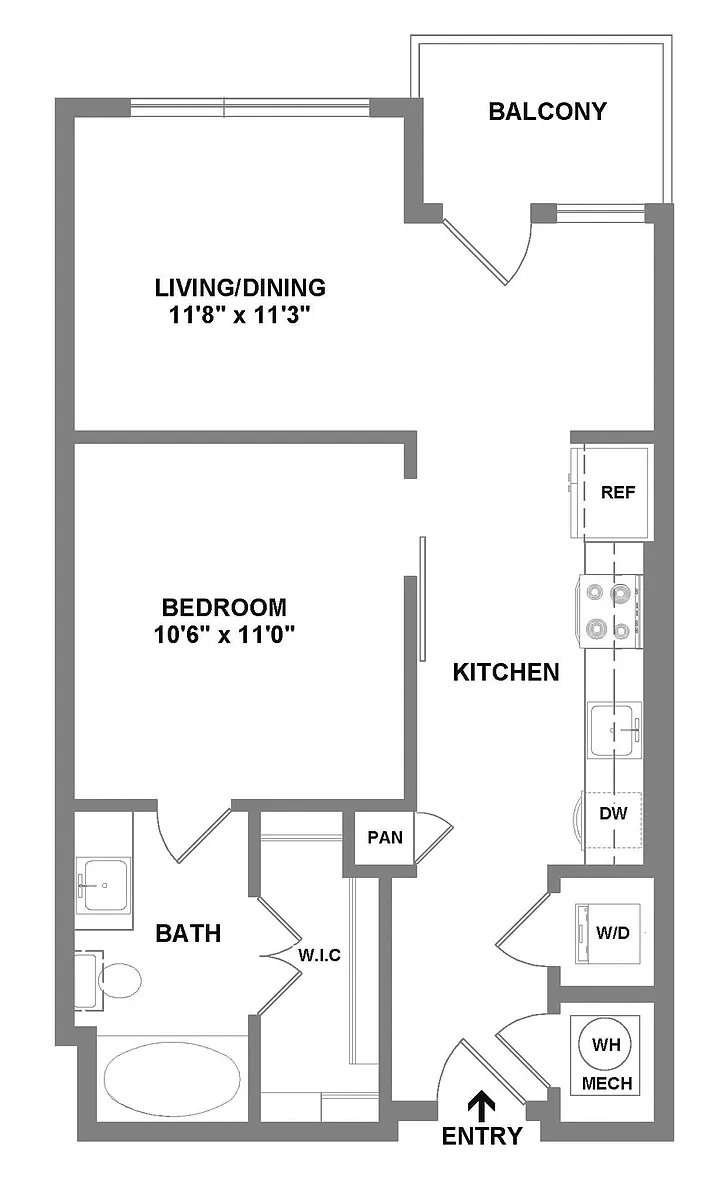 Floor plan S1-643