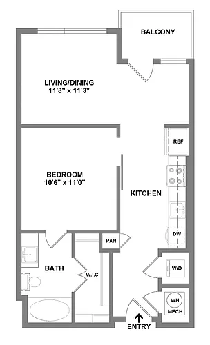Floor plan S1-643