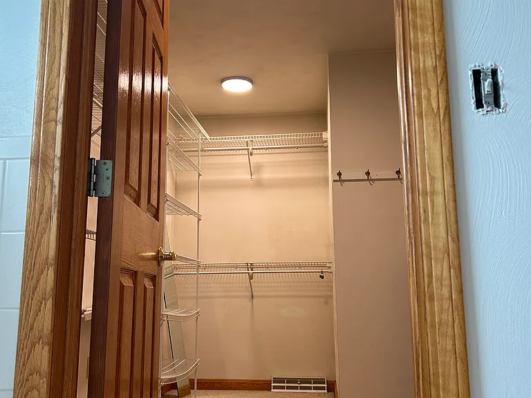 Master bedroom closet