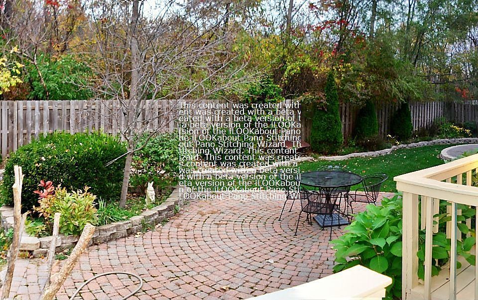 Private Backyard & Deck