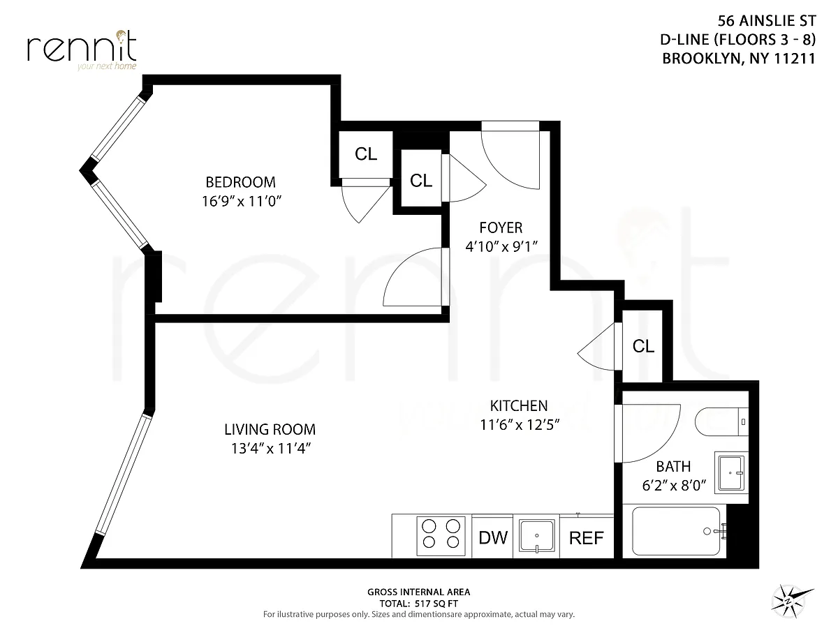 Photo 2 of 26 - 56 Ainslie St #4D - Brooklyn, NY Building Photo - 56 Ainslie St #4D