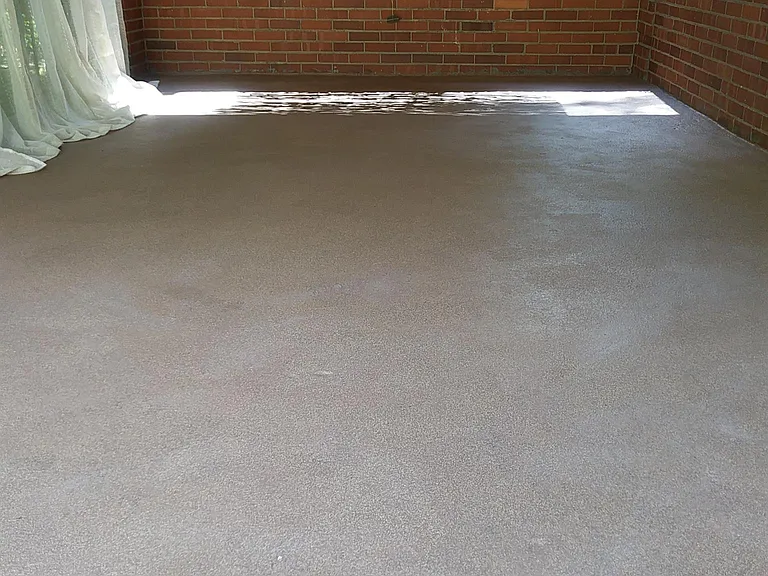 Covered porch.