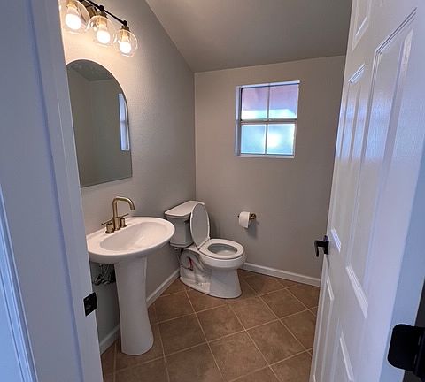 Downstairs half bath