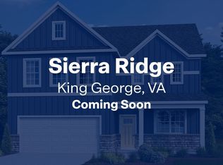 Homes Available Soon, Sierra Ridge, King George, VA 22485