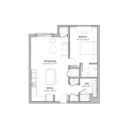Floor plan Starboard