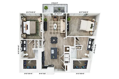 Floor plan B2