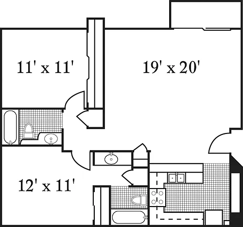 Floor plan The Monterey