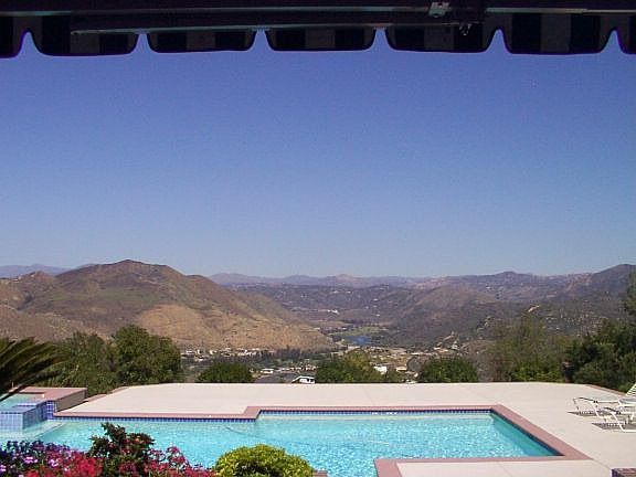 View from Kitchen/Dining Rm/Fam Rm/Liv Rm