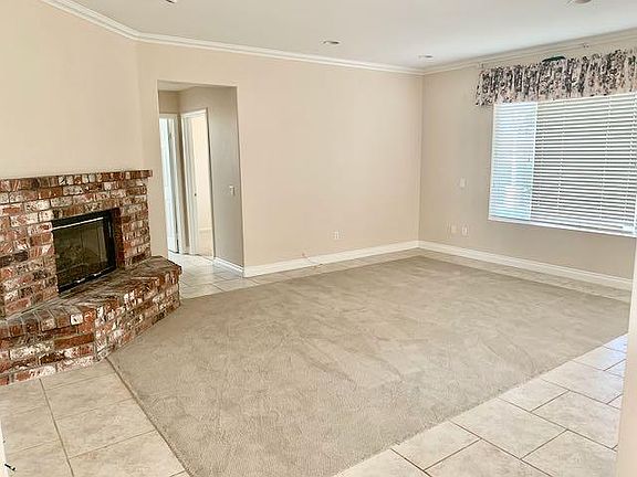 Cozy family room just off the kitchen