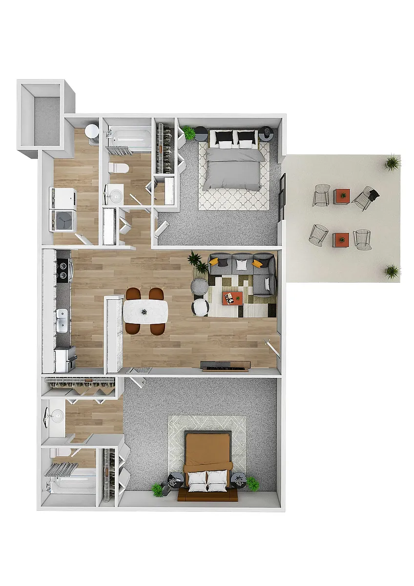 Floor plan Knox B1