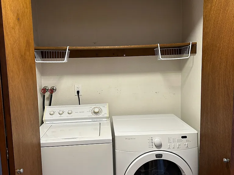 Full size washer and dryer