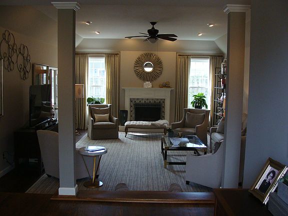 Living room view from entry