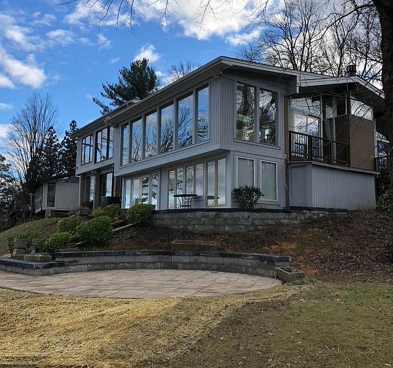Rear Lakeside View of Home
