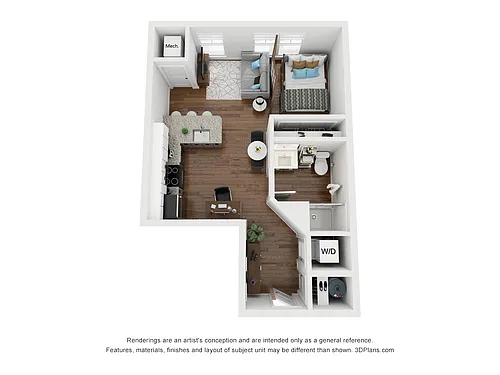 Floor plan Steal