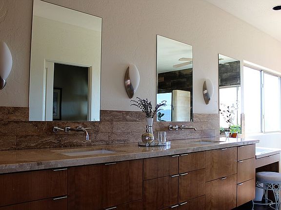 Master bathroom vanity