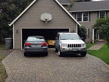 New paver driveway