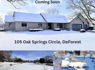 105 Oak Springs Circle, Deforest, WI 53532