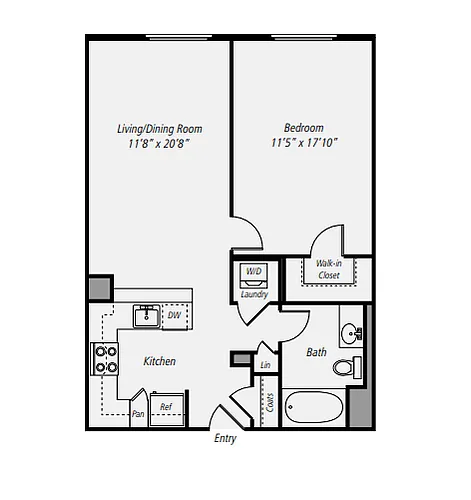 Floor plan A1-B00-612