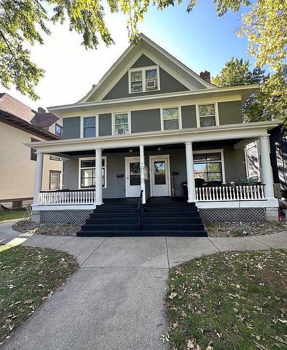 Exterior Front with large covered porch.