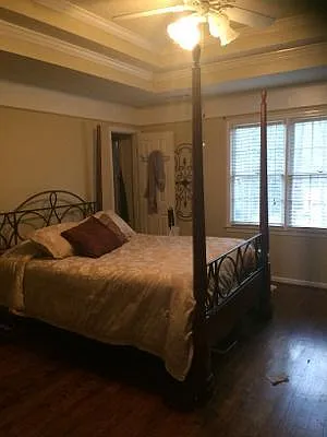Spacious Master Bedroom with those 2 closets, including a walk-in.