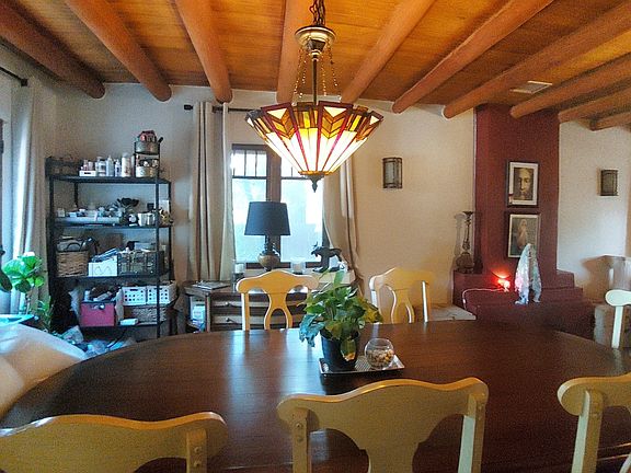 This side of the Dining room is next to the kitchen. Has lots of windows.