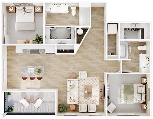 Floor plan Azela