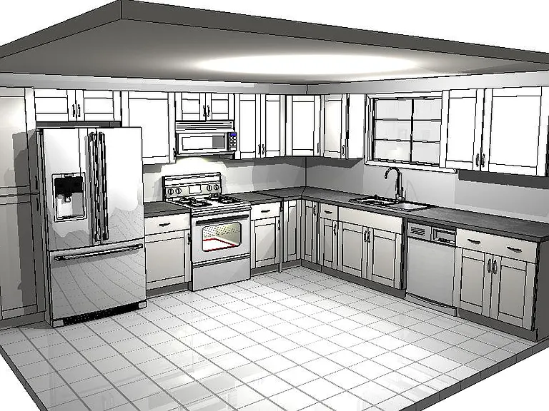 Large Kitchen layout