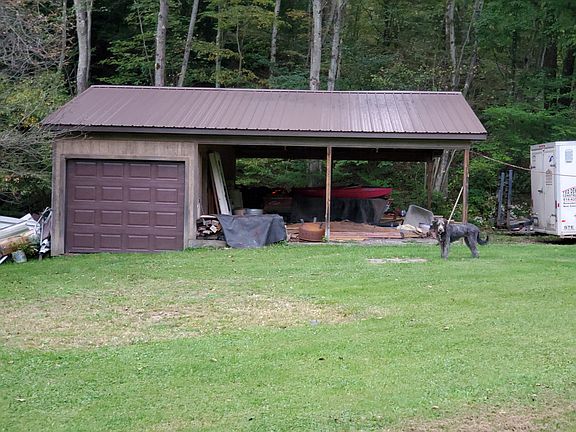 24x30 pavilion with 1 car garage