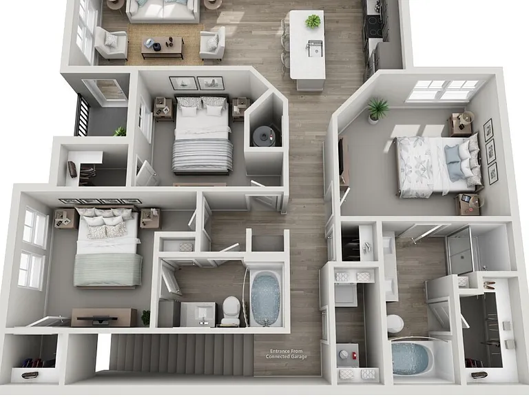 Novel Lockwood Glen - C1-U - 2 Beds - 2 Baths - 1413 Sq. ft.