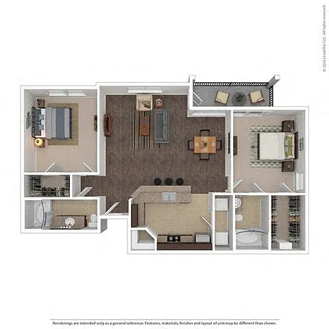 Floor plan Pandora w/ Carport Included