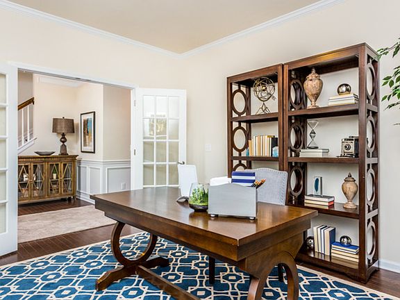 Library off of Foyer