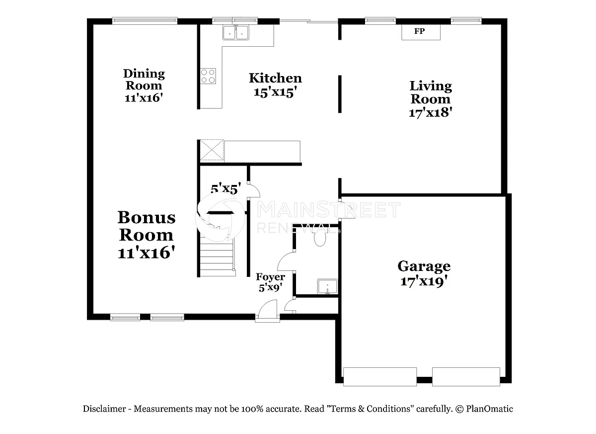 Floor Plan - 11937 Fox Glen Rd