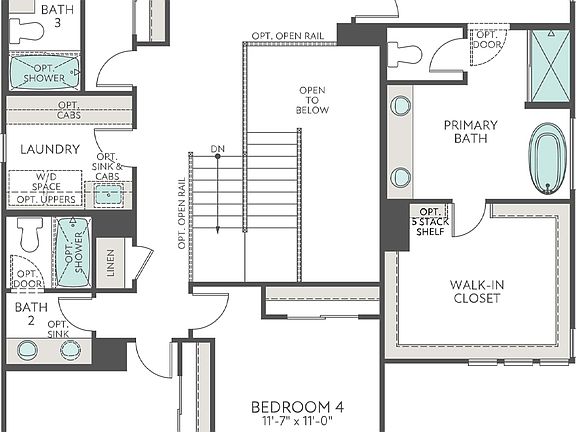 Second Floor Floorplan