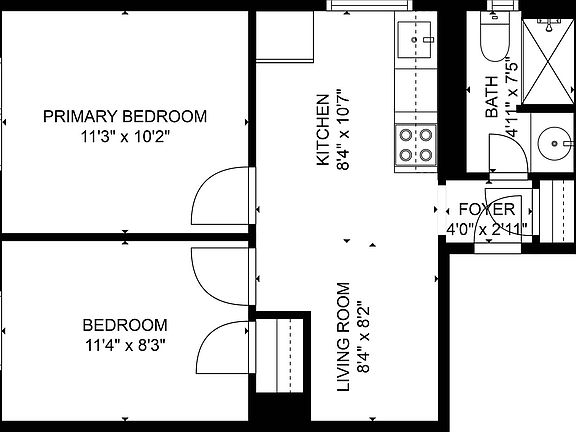 2nd image of 28-41 46th St #2R
