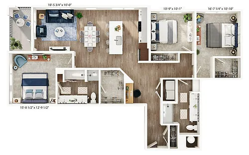 Floor plan C1