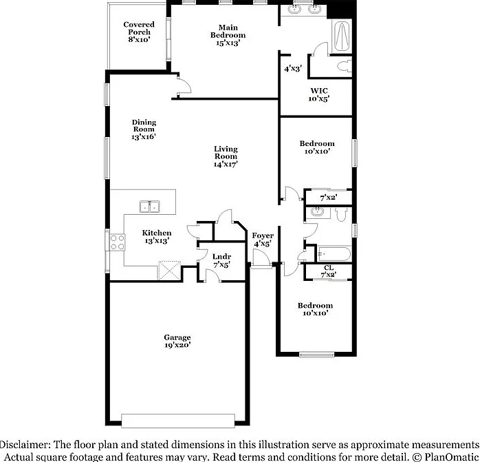 3 bed, 2.0 bath, 1400 sqft, $2,040 — Photo 2