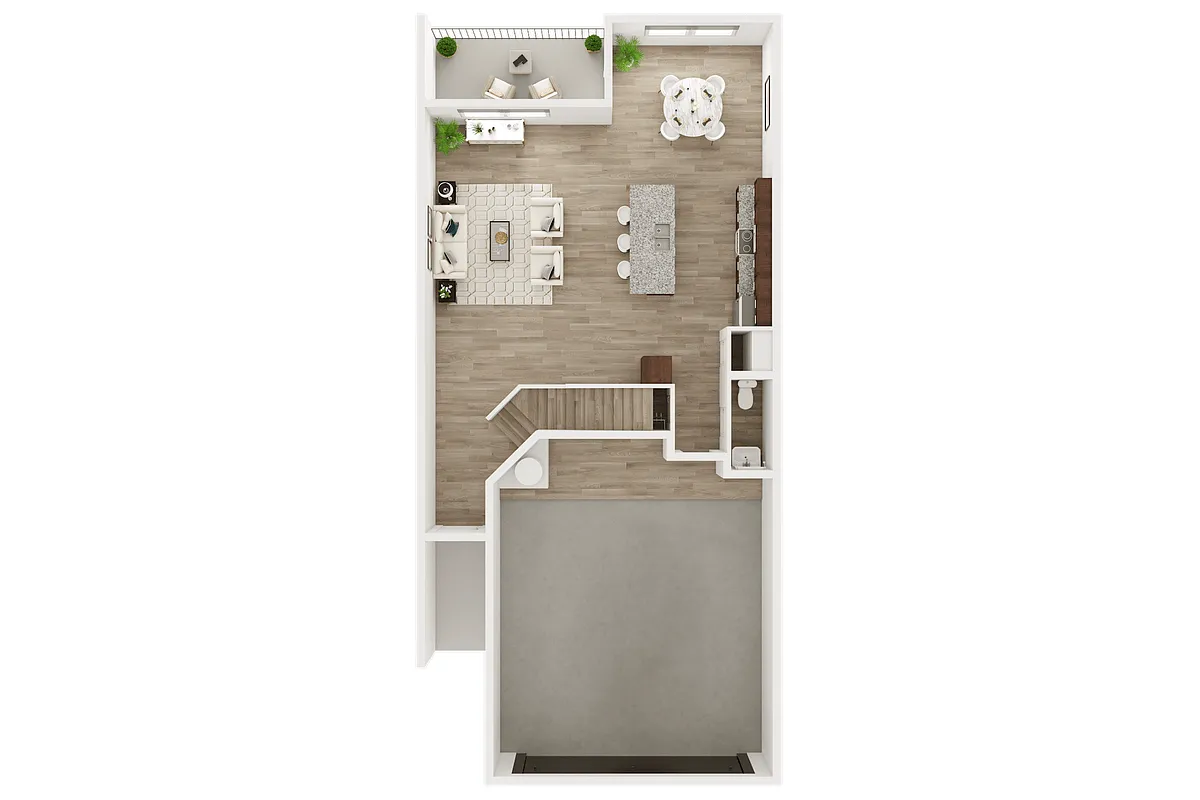 Floor plan B1U