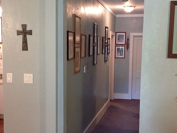 Opened dark hallway up.