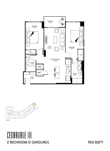 Floor plan 204