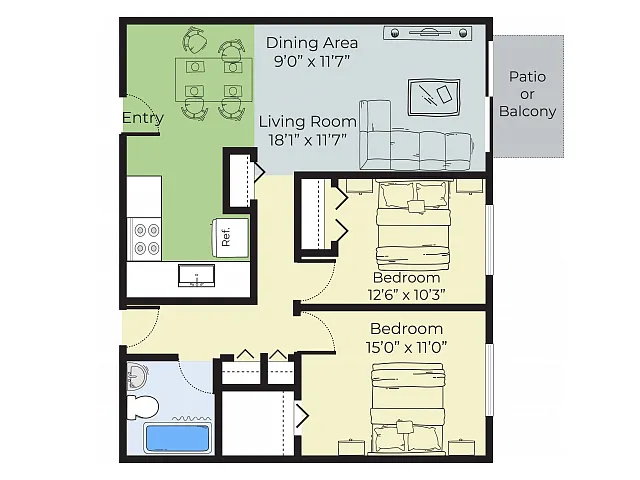 Floor plan Windsor