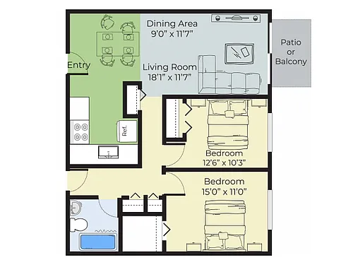 Floor plan Windsor